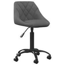 Chaise de Bureau Gris Clair