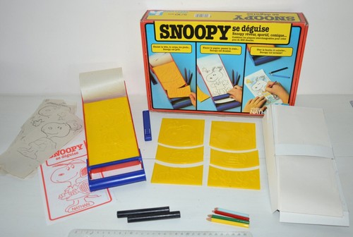 Ancien jeu dessin snoopy - ancien,
