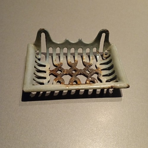 Antique enameled soap - soap,
