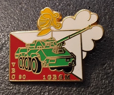 Pin’s Armée Gendarmerie Mobile VBC90 Version Rouge Blanc 1GBM Boussemart (1526)
