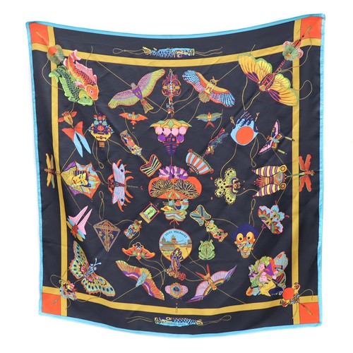 Hermes carre soies volantes - hermes,