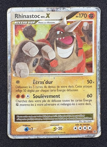 Carte pokémon rhinastoc niv - pokémon,