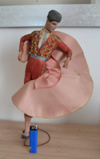 Grande figurine, poupée torero en costume (Années 50-60)