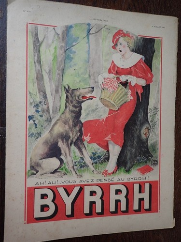 Byrrh pique nique illustrée - nique,