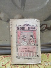 ancien livret livre theatre de