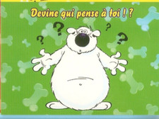 DUPA    carte postale BD  CUBITUS   état TOP Ed. Cartoon coll. 1998