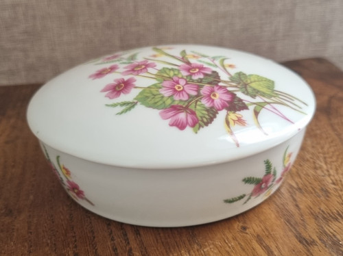Bonbonnière porcelaine - porcelaine, de