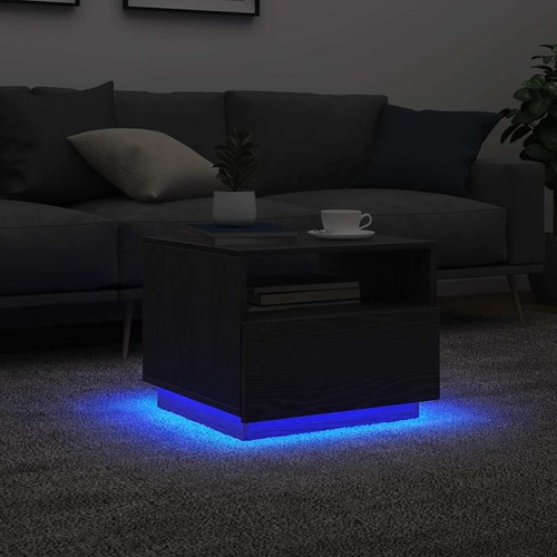 Table basse avec lumières led - table,
