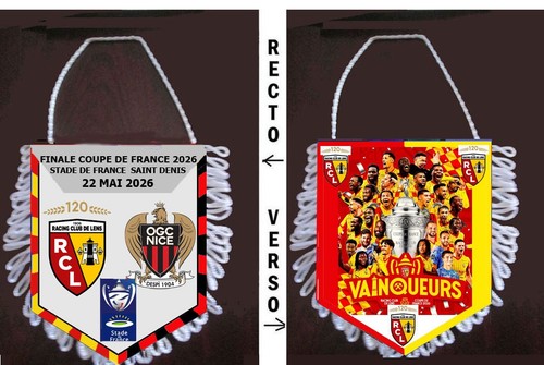 Fanion football finale coupe - fanion,