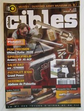 CIBLES N° 436 /PGM precision Ultima ratio .260R/ S&W 647/ pistolet K100/ CZ 527 