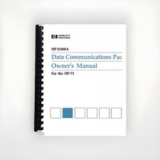 Manual for Hewlett Packard HP