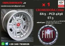 Jante alliage Fiat Cromodora CD 66 80 8x13 4x98 13 pouces LADA FSO 2105 2107
