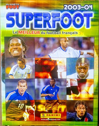 Rare album panini superfoot - rare,