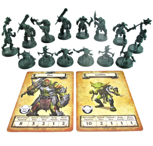 Heroquest 14x orc goblin - heroquest:,