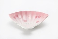 Bol en forme d'éventail Arita