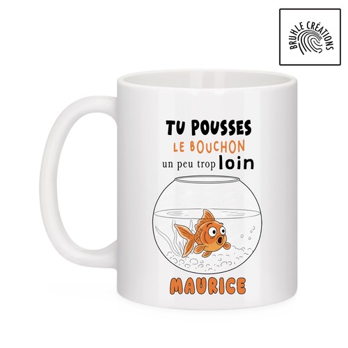 Mug humour poisson rouge - poisson,