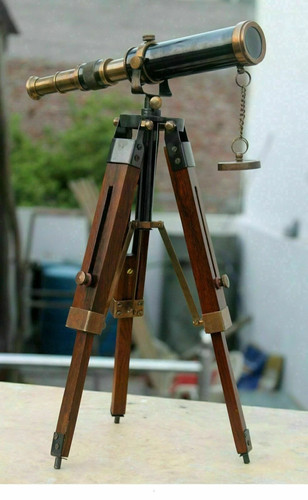 Ancien télescope nautique - , en