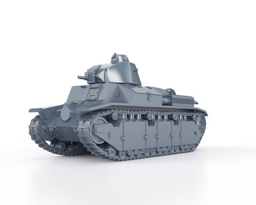 Wwii french renault char d2 - french,