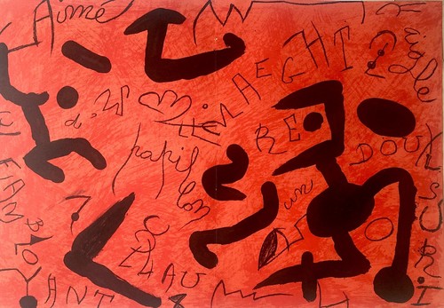 Miro joan lithographie - miro,