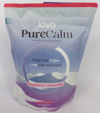 LOVA PURECALM BOISSON RELAXANTE GOUT LIMONADE FRAMBOISE 25 SACHETS 07/2026