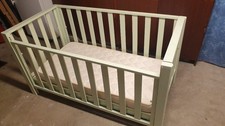 Lit bébé bois avec - lit, son