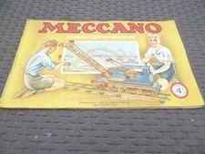 ancien CATALOGUE MECCANO N°4