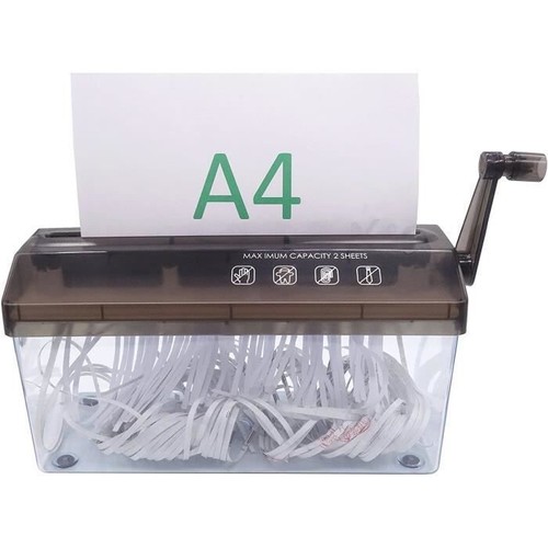 Destructeur papier manuel - papier,