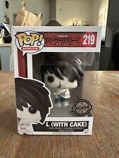 Figurine Funko Pop Animation 219 Death Note L With Cake Spécial Edition Og 2017
