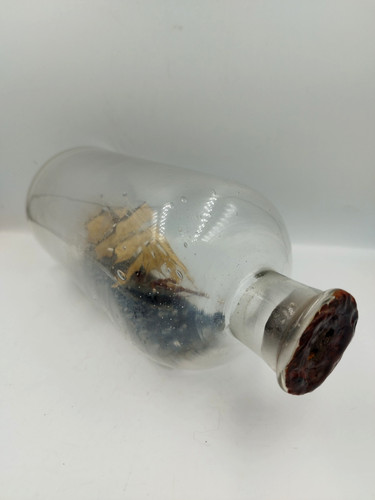 Bouteille verre bateau - bouteille,