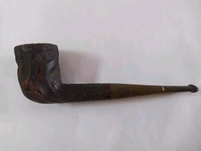Vintage Pipe Butz Choquin 1402 Modèle Rocaille Sculptée Main A St Claude Jura 