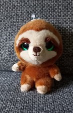 A8 Peluche Paresseux YOOHOO & FRIENDS Aurora Marron Beige yeux 15 cm 