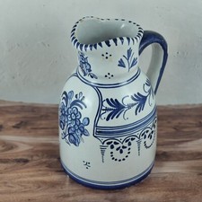 �Ancien pot en céramique TALAVERA de la reine Alfar DURAN peint à la main ver...