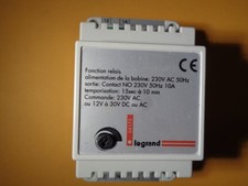 LEGRAND 04175 04 175 RELAIS INTERFACE DE COMMANDE TEMPORISE 230V NEUF 4175
