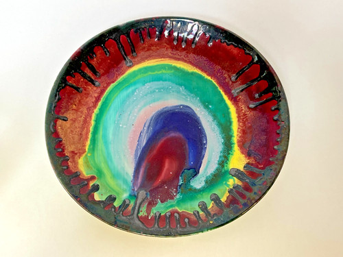 Plat céramique design 1950 - plat,