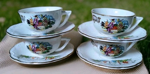 Tasses anciennes moulin - 4,