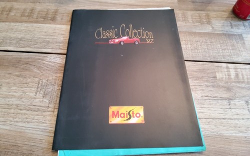 Catalogue gamme maisto 1997