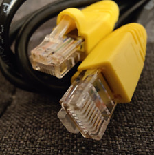 Câble/Rallonge réseau RJ45 (Ethernet) 1.5 m noir/jaune