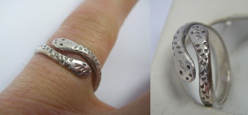 Bague enroulée règlable - bague,
