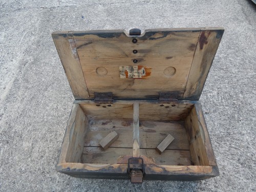 Allemand ww2 caisse vide - caisse,