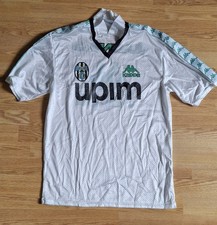 Maillot Maglia Shirt JUVENTUS ITALIA WORN UPIM KAPPA BAGGIO Vintage 1989 1990