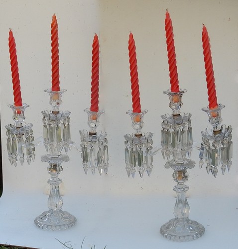 1950 paire chandeliers - paire,