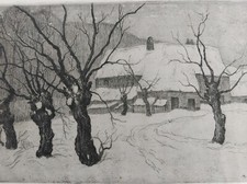 HENRI ROIDOT GRAVURE EAU FORTE