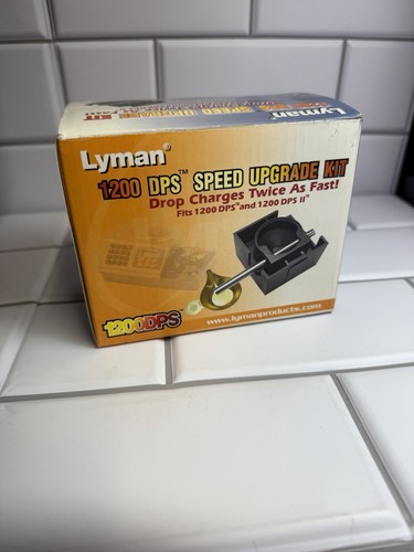 Lyman 1200 dps speed upgrade - lyman,