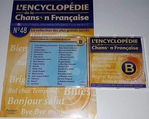 Fasicule gilles servat - cd, et