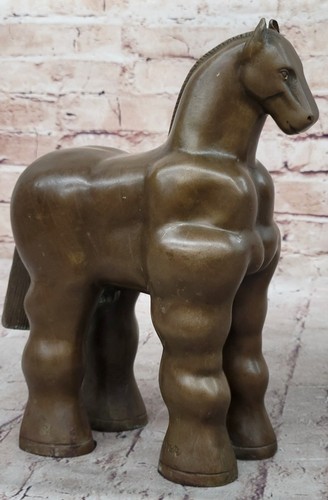 Statue figurine cheval - statue, bronze