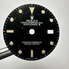 Rolex Explorer 2 II Cadran Tropical 16570 16550 Noir Vintage