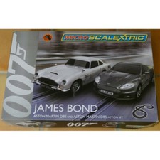 MICRO SCALEXTRIC SET JAMES BOND 007 REF C 1309