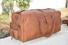Sac de sport vintage en cuir