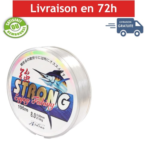 Fil pêche nylon - fil,