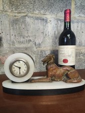 Horloge sur marbre Art Deco